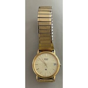 Vintage Seiko Men's Wristwatch 8222-6039 *Needs Battery Crystal has Scratches*